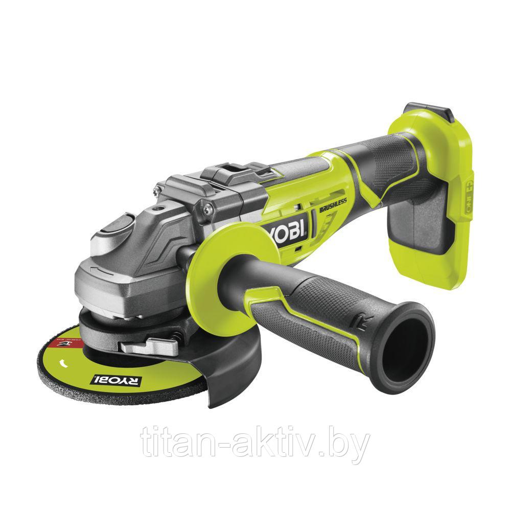 ONE + / Углошлифмашина RYOBI R18AG7-0 (без батареи) - фото 8 - id-p81858672