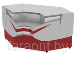 Кассовый прилавок Cryspi Gamma-2 IC КНП угол внутренний (без боковин)