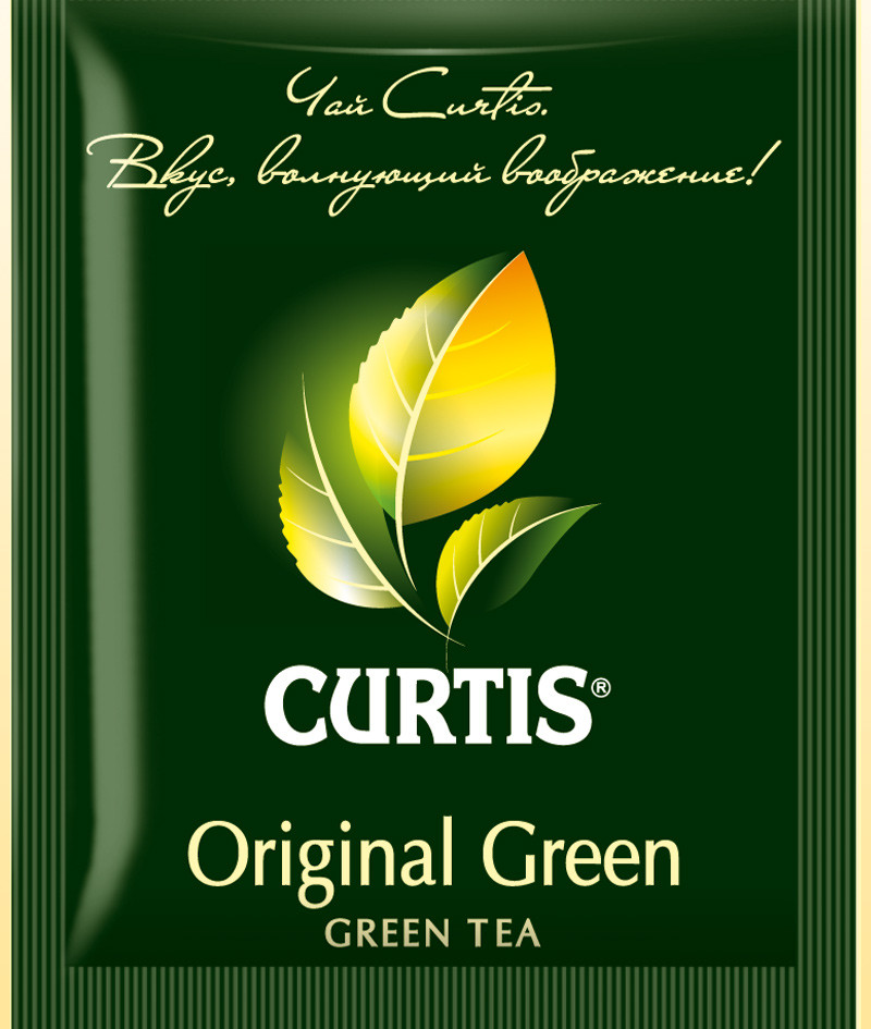 Чай Curtis Original Green, фасовано по 2 гр., упаковка 200 шт. - фото 1 - id-p81862981