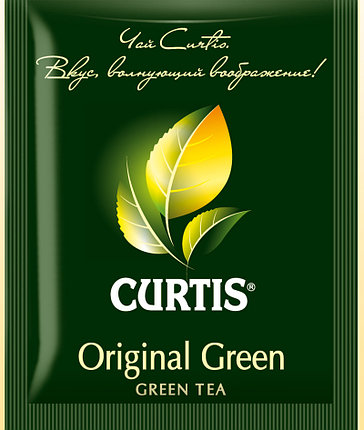 Чай Curtis Original Green, фасовано по 2 гр., упаковка 200 шт., фото 2