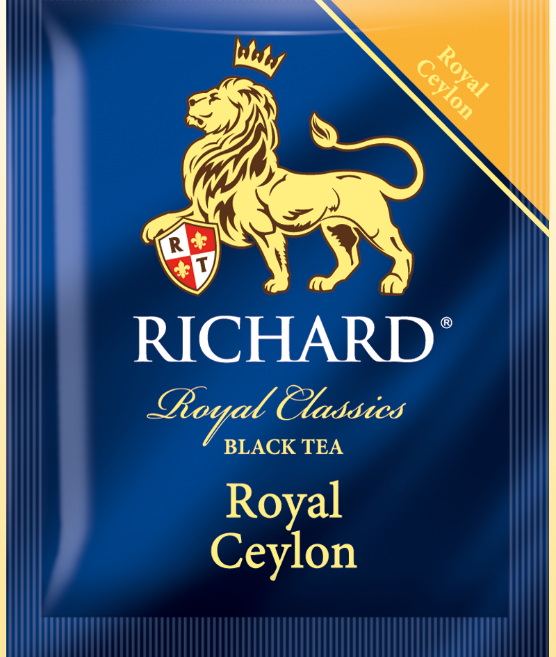 Чай чёрный Richard Royal Ceylon пакетики 2 грамма, 200шт. - фото 1 - id-p81863337