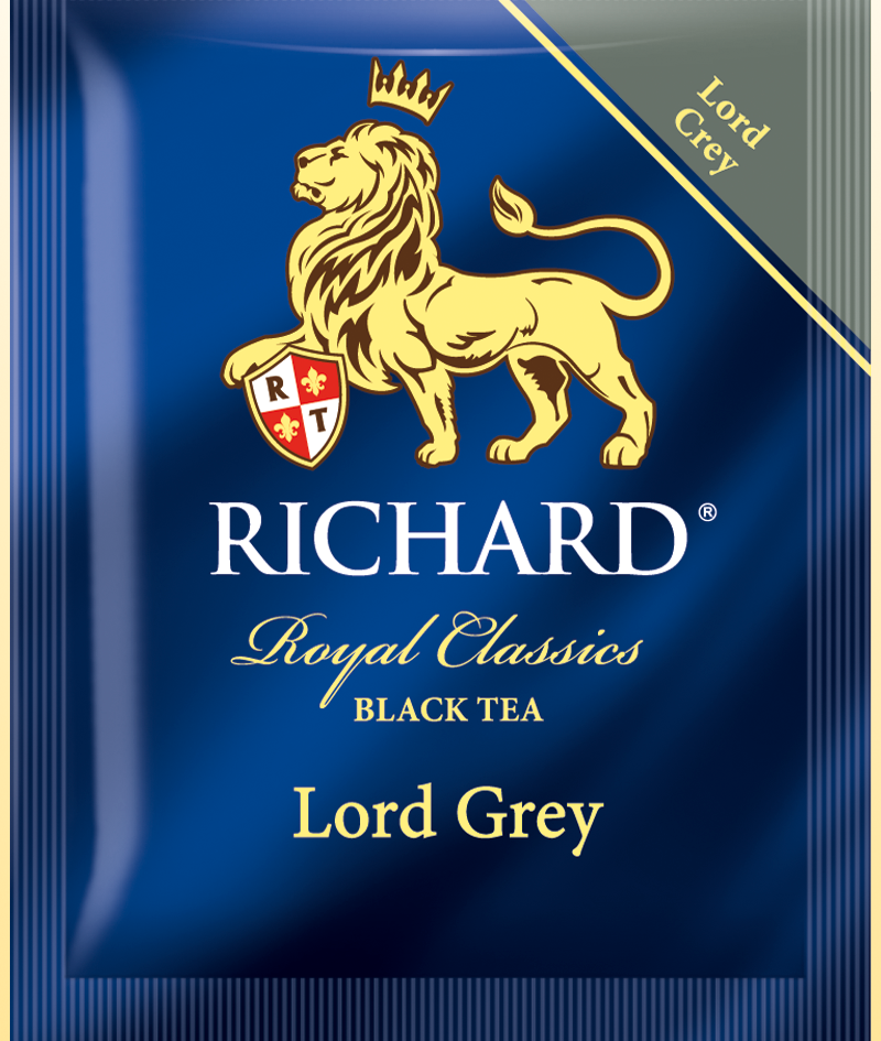 Чай чёрный Richard Lord Grey пакетики 2 грамма, 200шт. - фото 1 - id-p81863467