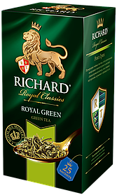 Чай Richard "Royal Green", фасовано по 2 г,  25 шт.