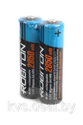 Аккумуляторная батарея Robiton HR6-2BL 2850mAh - фото 1 - id-p81865206