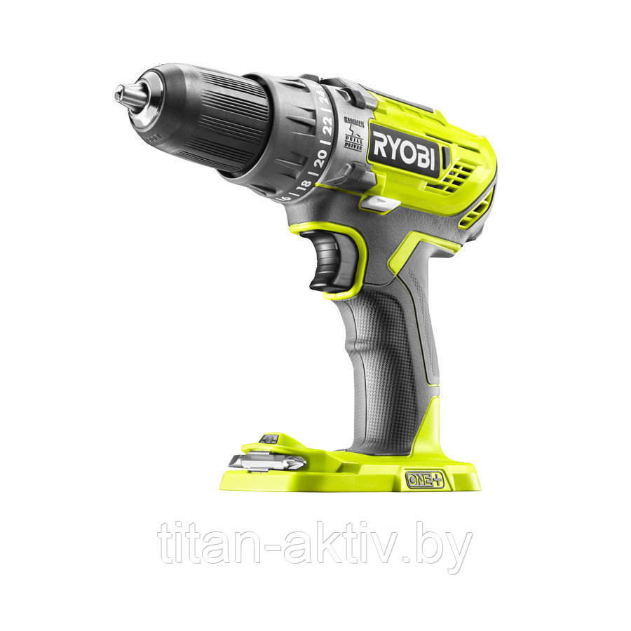 ONE + / Ударная дрель-шуруповерт RYOBI R18PD3-0 (без батареи) - фото 1 - id-p81887536