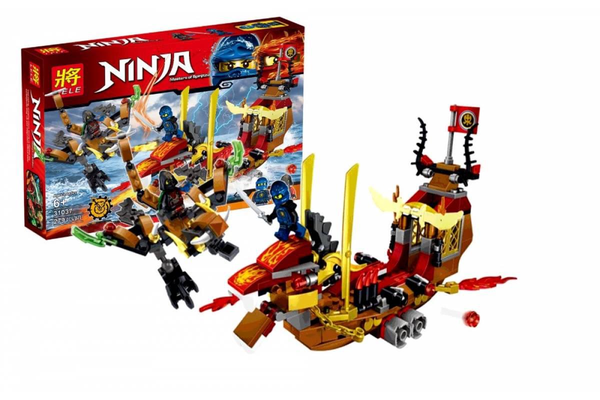 Конструктор Lele Ninja 31037 Корабль (аналог Lego Ninjago) 279 д
