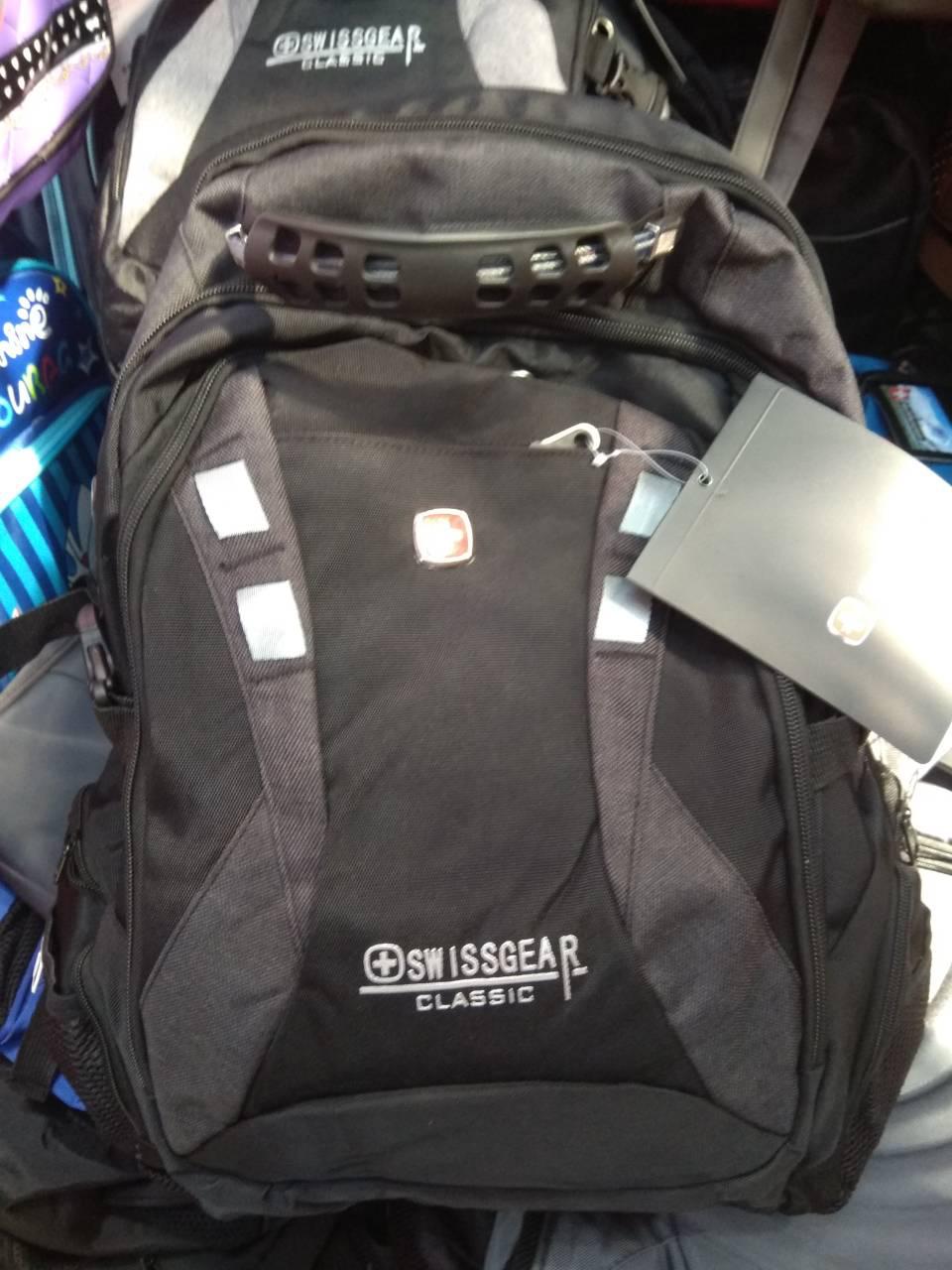 Рюкзак  SwissGear с audio выходом для наушников,черный