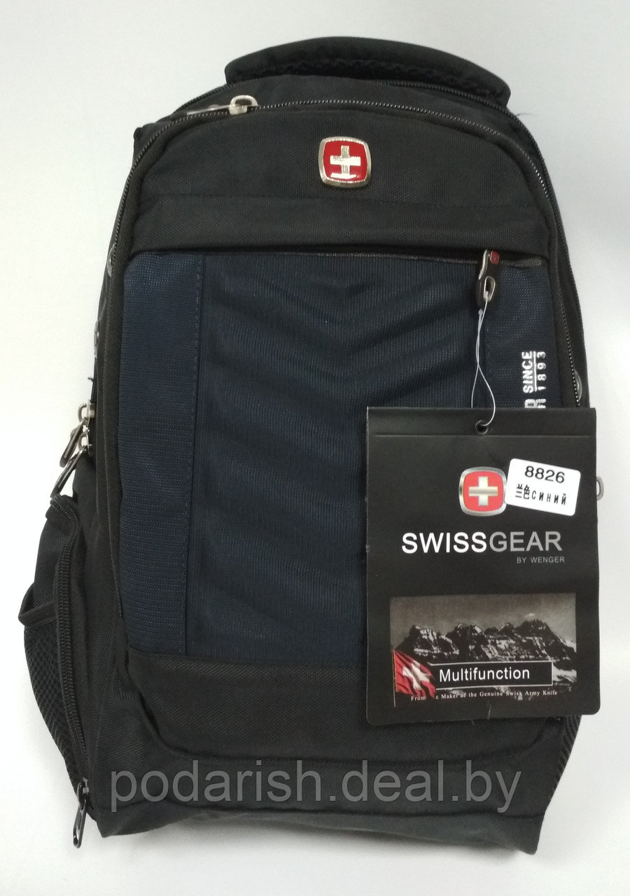 Рюкзак swissgear children's 8826 черно-синий - фото 2 - id-p81896515