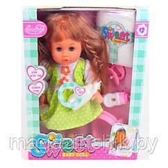 Кукла музыкальная Sweet Baby Doll 6 мелодий с аксессуарами HX330-9