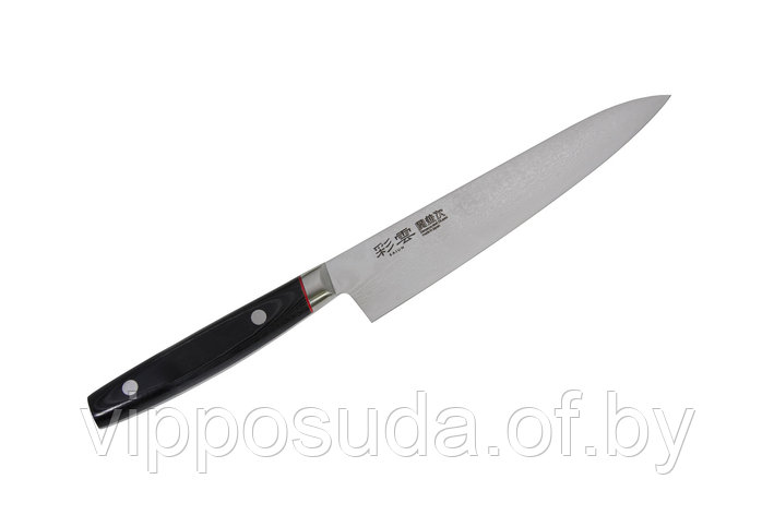 Нож универсальный Kanetsugu Saiun Damascus 9001, фото 2