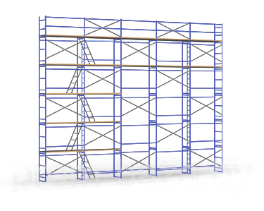 Секция строительных лесов ЛРСП-40 (без настила) - фото 5 - id-p81916891