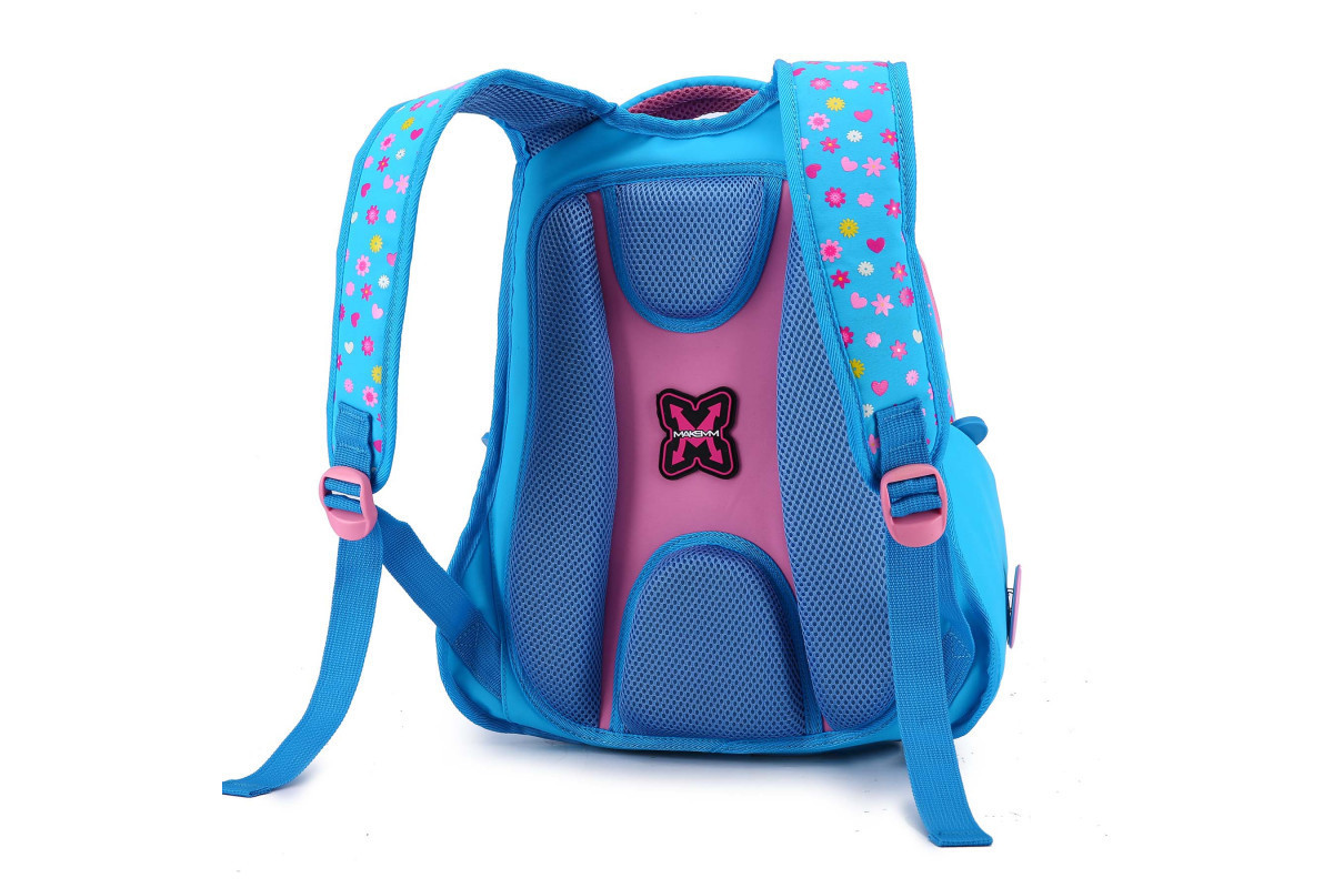 Рюкзак школьный ортопедический для девочки Maksimm - С061-2-Романтичный мишка(фиолетовый) - фото 2 - id-p81947212