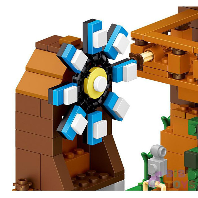 Конструктор Lele My World 33163 Загородный дом (аналог LEGO Minecraft) 1007 деталей - фото 5 - id-p81957687