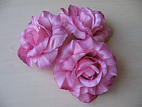 Головка розы грязно-розовая , D 11 см.