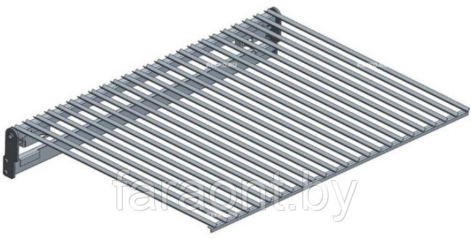 Наклонная жарочная решетка с жиросборником Vesta