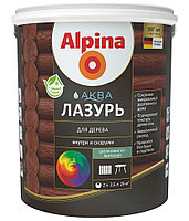 Лазурь для дерева Alpina АКВА Прозрачный 2,5 л.