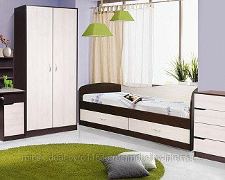 Кровать детская, подростковая Лагуна-2 2042х952х810 Мебель-класс - фото 5 - id-p5482834
