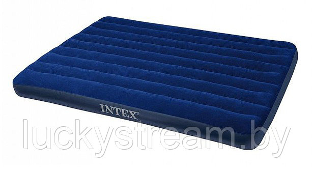 Надувной матрас Intex Classic 152х203х22 см - фото 1 - id-p34487129