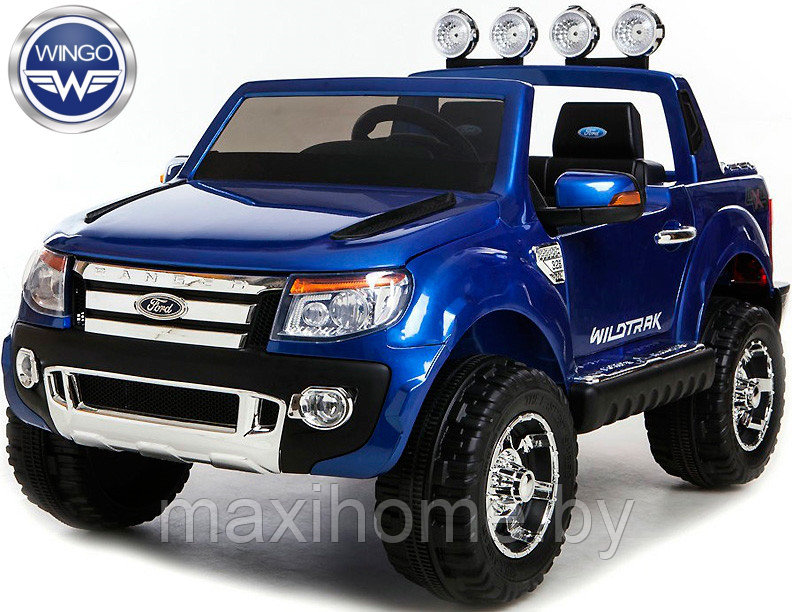 Детский электромобиль Wingo FORD RANGER LUX (синий) - фото 1 - id-p82013026