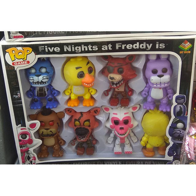 Набор фигурок аниматроников Five Nights At Freddy is POP Games - фото 1 - id-p82013538