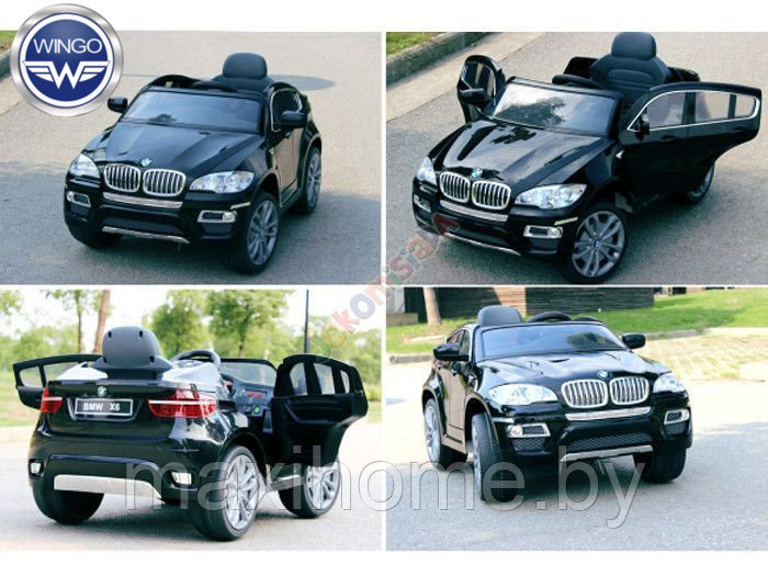 Детский электромобиль Wingo BMW X6 - фото 6 - id-p82013619