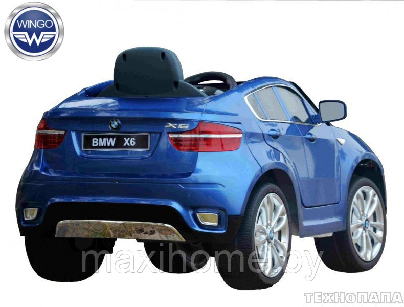 Детский электромобиль Wingo BMW X6 - фото 8 - id-p82013619