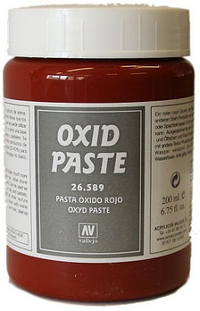 Имитация рельефа земли Red oxid paste