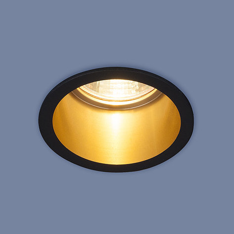 Встраиваемый потолочный светильник 7004 MR16 золото, фото 2