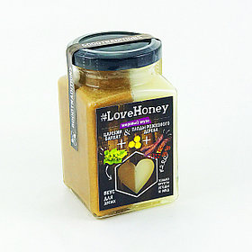 Медовый мусс Добрые традиции липовый мёд и плоды рожкового дерева, 340 гр