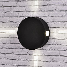 BEAM уличный настенный светодиодный светильник 1545 TECHNO LED черный, фото 2
