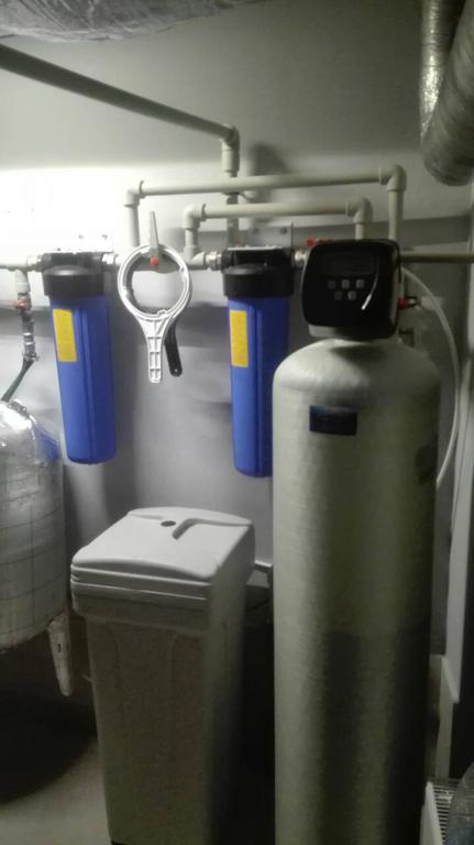 Система комплексной очистки воды в коттедже в д. Лапоровичи