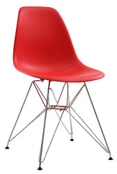 Стул EAMES METAL красный