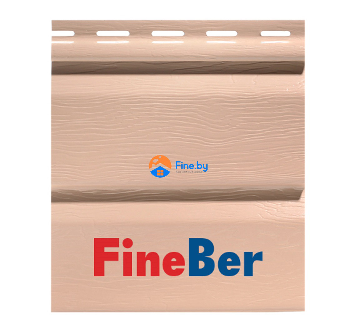Сайдинг виниловый FineBer Standart сандал (3,66х0,205м) - фото 2 - id-p34077695