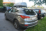 Багажник LUX для Hyundai Santa Fe III (без рейлингов), 2012-...   аэродуги, фото 3