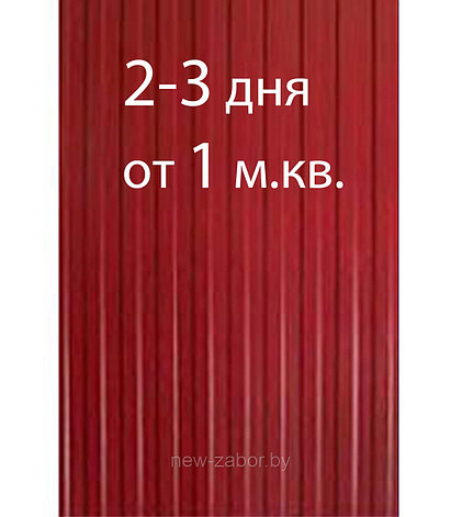 Профнастил МП-20 0.40, Коричневый RAL 8017-8017, фото 2