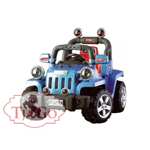 1106TR JEEP электромобиль синий (3-6лет, р/у) Электромобиль TJAGO