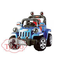 1106TR JEEP электромобиль синий (3-6лет, р/у) Электромобиль TJAGO