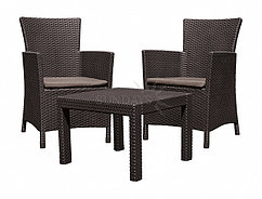 Комплект мебели KETER Rosario Balcony Set, коричневый