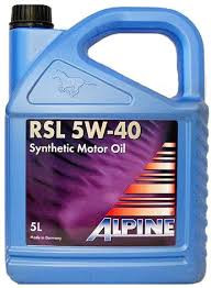 Масло Alpine RSL 5W40 кан 5л - фото 1 - id-p3958536
