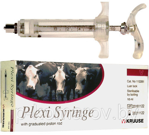 "Многоразовые шприцы KRUUSE plexi syringe,LL" - фото 7 - id-p82193315
