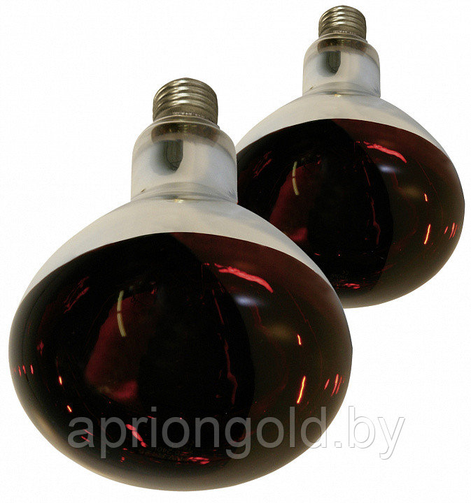 "ИК-лампы Kerb! из закаленного стекла, 150 и 250 Вт"