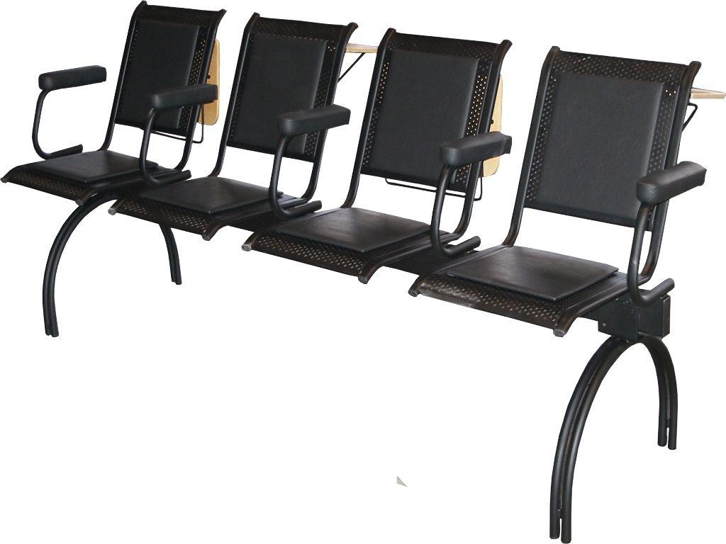 Секция стульев «Вега» с подлокотником - фото 1 - id-p82195895