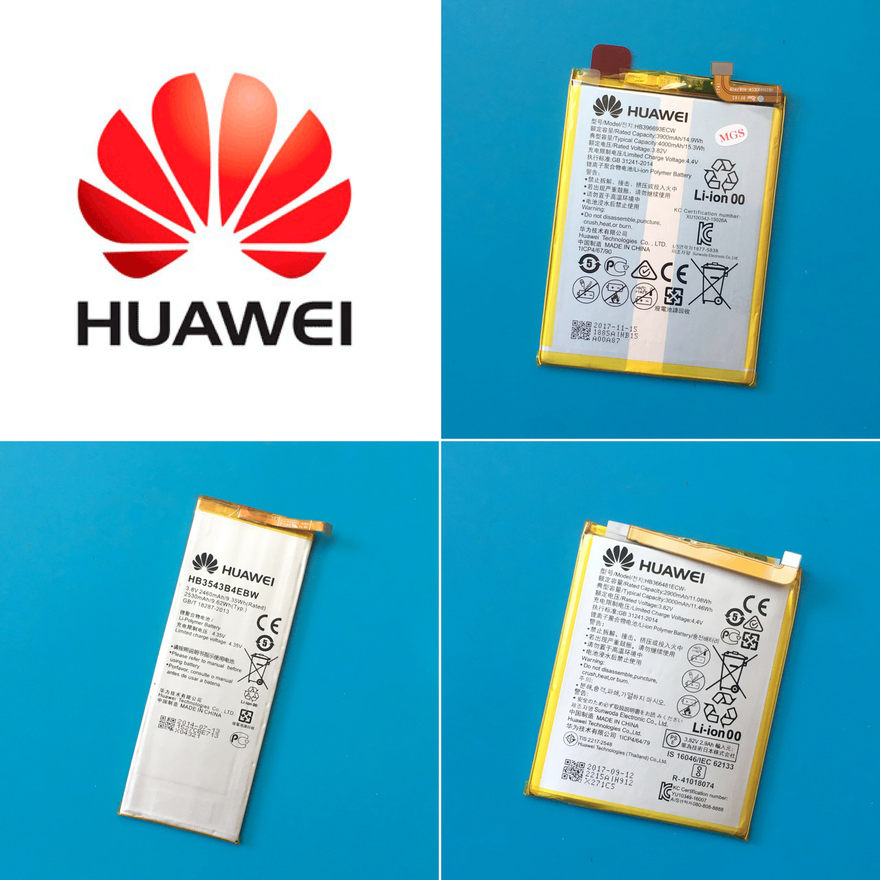 Замена батареи, встроенного аккумулятора в смартфонах Huawei