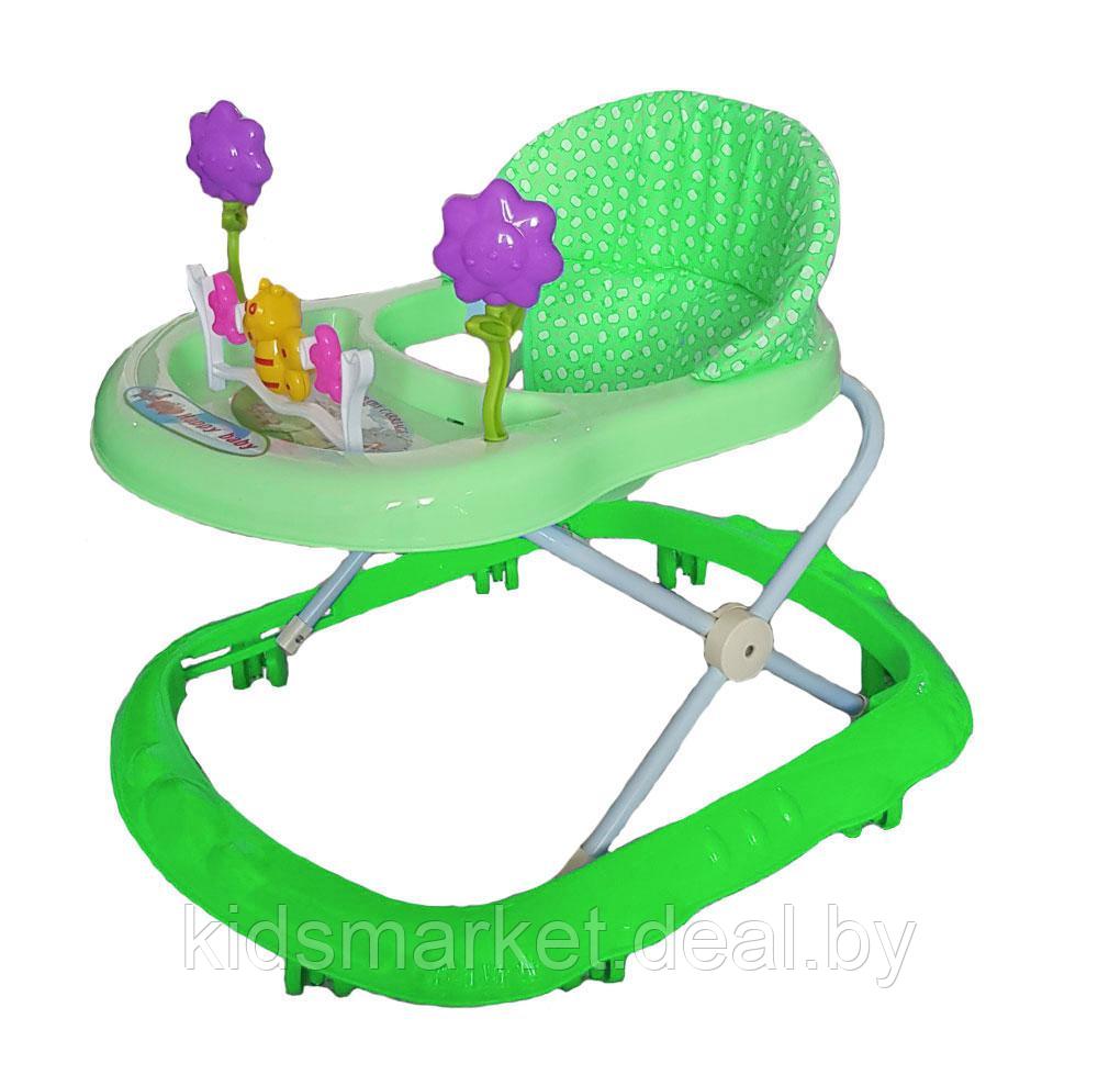 Ходунки детские музыкальные Happy Baby расцветки в ассортименте - фото 4 - id-p82206937