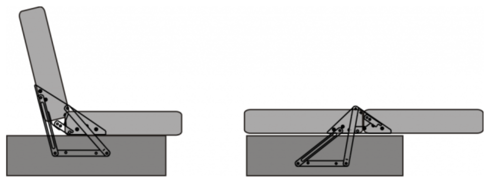 Механизм для дивана-книжки 269 - фото 2 - id-p82208412