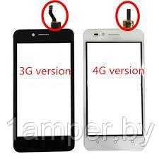 Сенсорный экран (тачскрин) Original Huawei Ascend Y3II (Версия 3G кривой шлейф) Белый