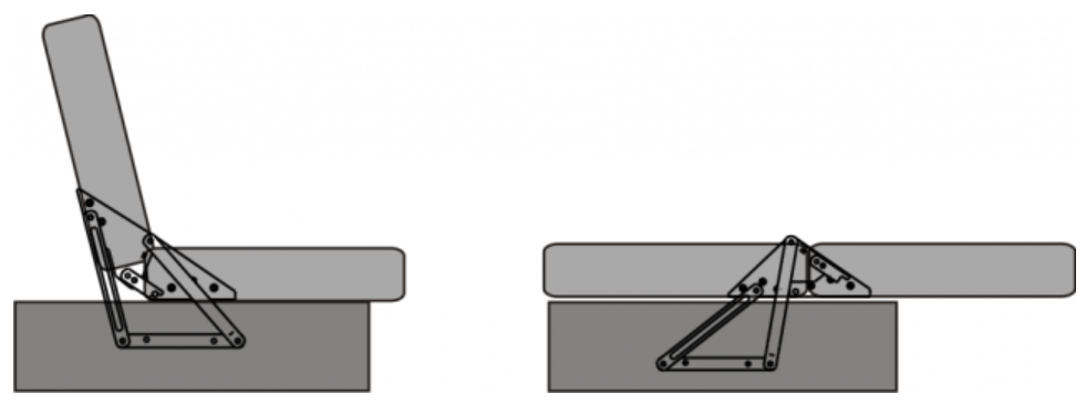 Механизм для дивана-книжки 269 - фото 2 - id-p82209260