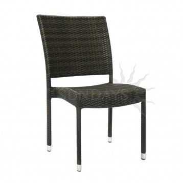 Садовый стул Garden4you WICKER-3 11897, тёмно-коричневый - фото 1 - id-p82213378