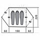 Палатка GREENEL ДИНГЛ ЛАЙТ 3, зеленый, фото 6