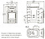 Печь банная Термофор (TMF) Ангара 2012 Carbon ДН ЗК антрацит, фото 3